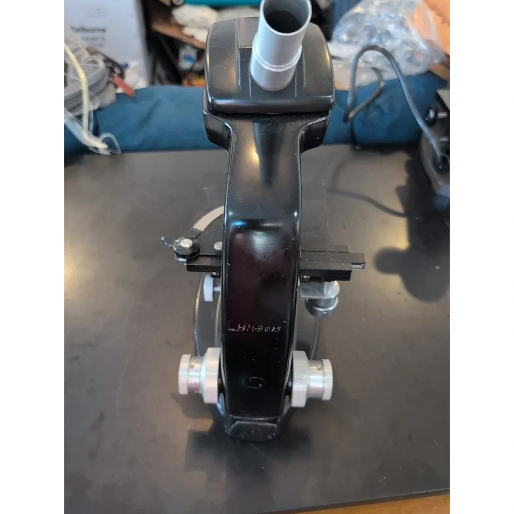 Bausch & Lomb Microscope Black With Objectives